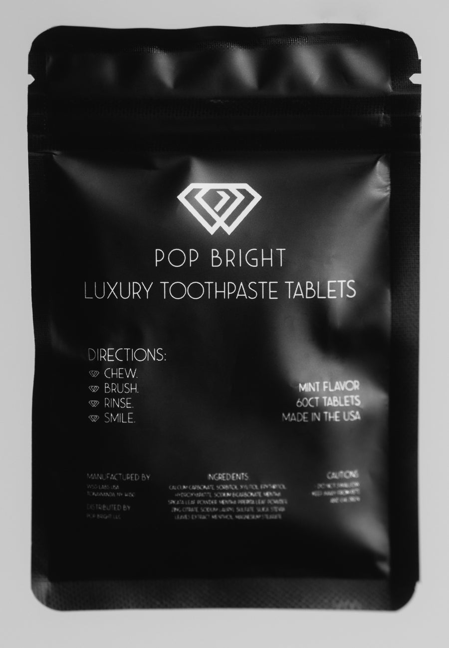 Pop Bright Toothpaste Tablets